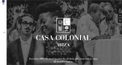 Desktop Screenshot of casa-colonial-ibiza.com